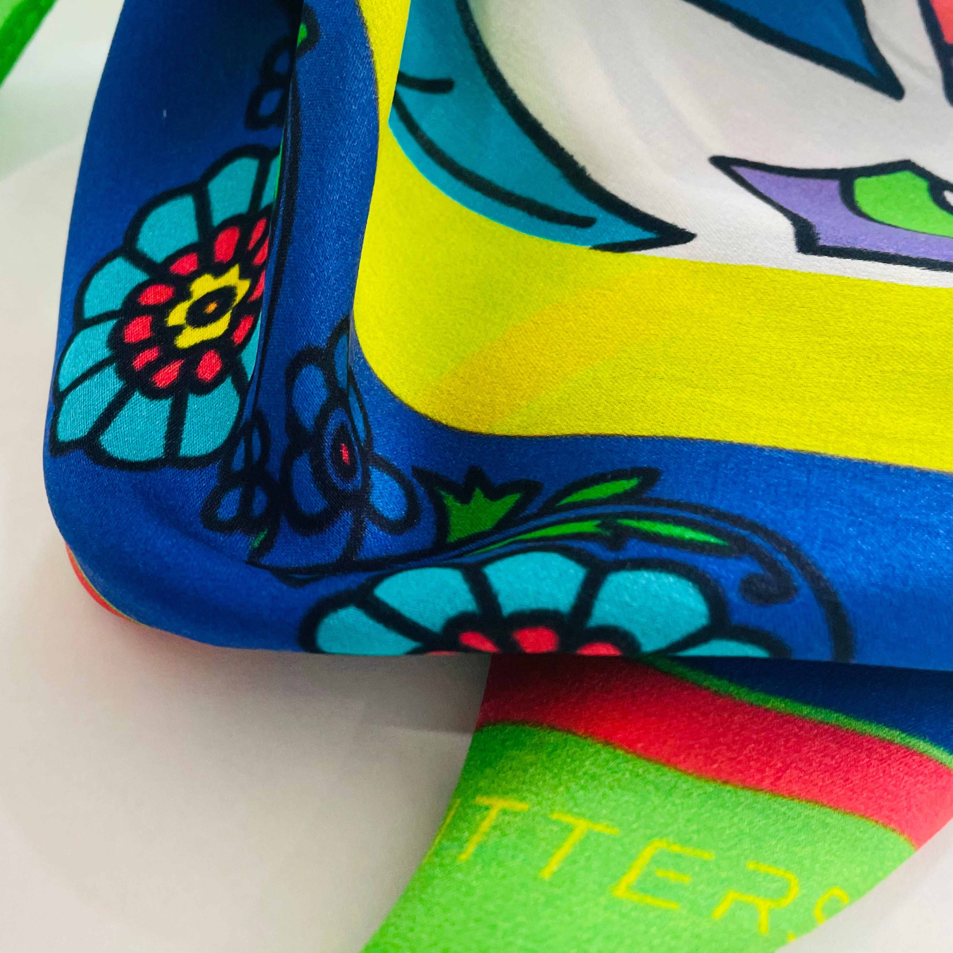 Peacock Satin